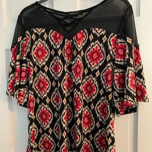 Bell sleeve fun & flowy top